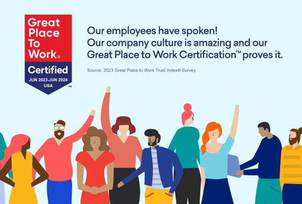 Great Place To Work™ Recognizes Certus as a 2023 Top Employer